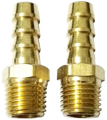 MM 2PK 3/8X1/4 HOSE END
