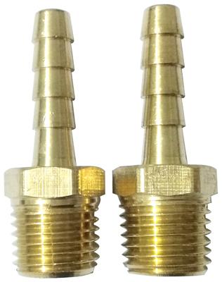 MM 2PK 1/4X1/4 HOSE END