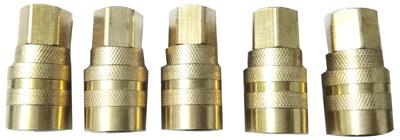 MM 5PK 1/4" I/M COUPLER