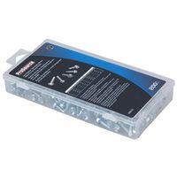 WASHER S/D SCRW HEX ASST 200PC