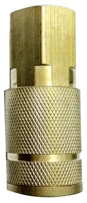 MM 1/4 FNPT T COUPLER