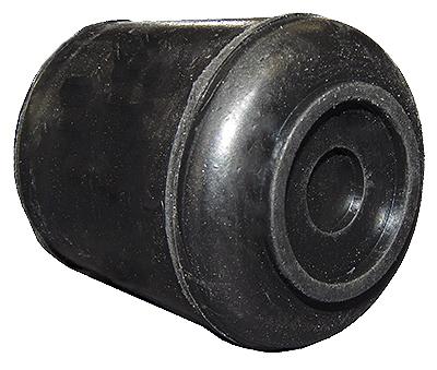 5/8" BLK Rubb Leg Tip