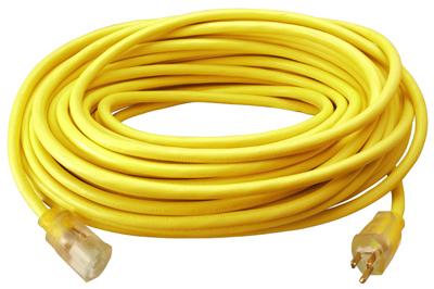 ME50' 12/3 YEL EXT CORD