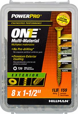 164PK 8X1.5 EXT SCREW