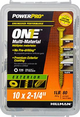 86PK 10X2-1/4 EXT SCREW