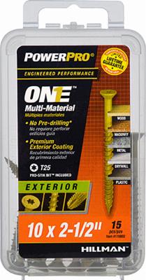 15PK10X2.5 FH EXT SCREW