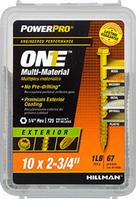 65PK 10X2-3/4 EXT SCREW