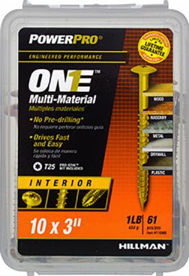 59PK 10X3 WH INT SCREW