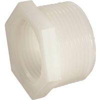 BUSHING NYLON HEX 1/2X3/8