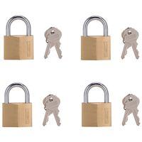 PADLOCK BRASS 7/8IN VERTCLR KA