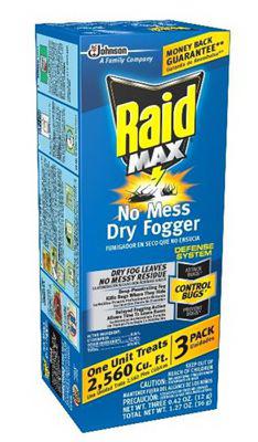 3PK RAIDMAX DRY FOGGER