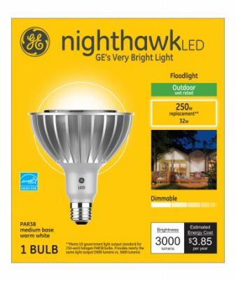 GE 27W WW Par38FLD Bulb