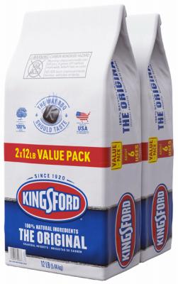 KINGS 2PK 12LB CHARCOAL