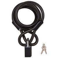 CABLE PADLOCK SET STEEL K/D