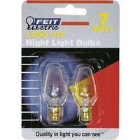 BULB NLGT CLEAR CNDL C7 7W CD2