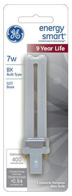 GE 7W Fluo Repl Bulb