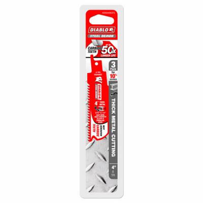 3PK 4''8TPI RECIP BLADE