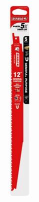 5PK 12''MTL RECIP BLADE