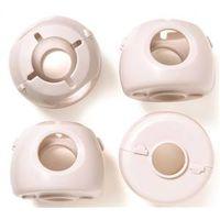 COVER KNOB DOOR PLASTIC WHITE