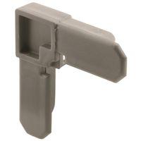 FRAME CORNER PLSTC 7/16IN GRY