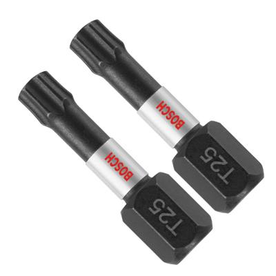 2PK 1" TORX #25 INS BIT