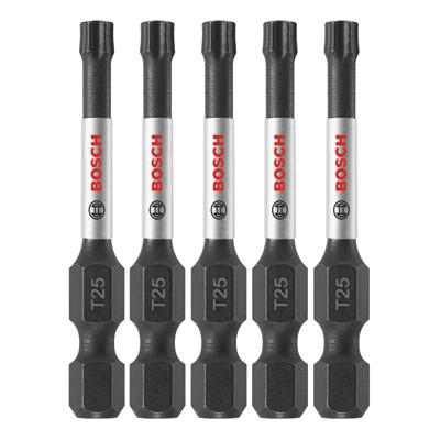 5PK 2" TORX #25 PWR BIT
