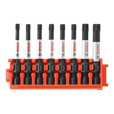 8PC 2" TORX PWR BIT SET