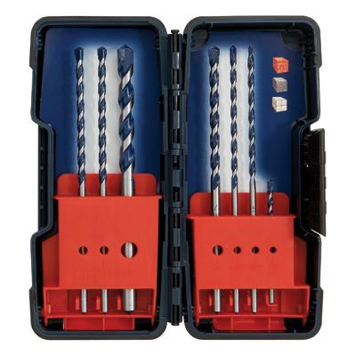 7PC HAMMER DRILL BITS