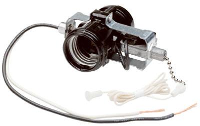 Twin Socket/Pull Chain