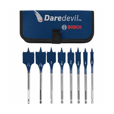 8PC SPADE BIT SET