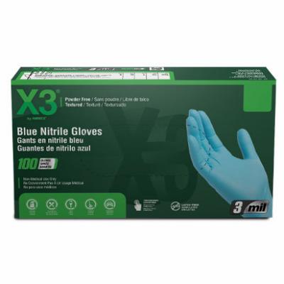 BLUE NITRILE GLOVES