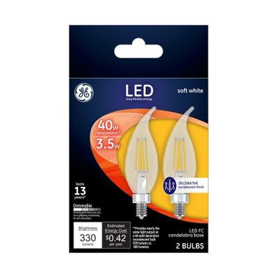 GE2PK 3.5W SW Flam Bulb