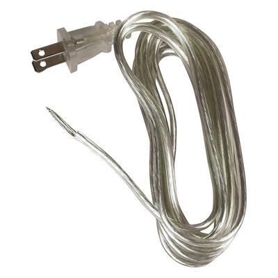 8" 18-2 SLV Lamp Cord