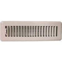 REGISTER FLOOR 2X10IN WHT