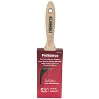 BRUSH FLAT SLD RND POLY 2.5IN