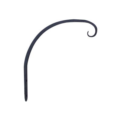 GT 8" BLK Curv Hook