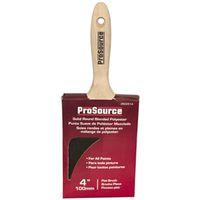 BRUSH FLAT SOLID RND POLY 4IN