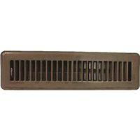 REGISTER FLOOR 2X12IN BRN