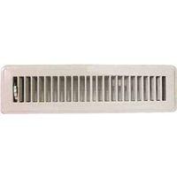 REGISTER FLOOR 2X12IN WHT