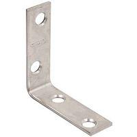 BRACE CORNER STL 2X5/8IN ZNC