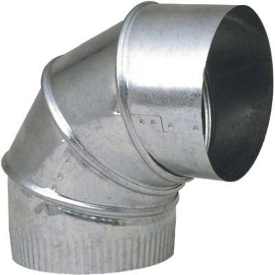 5" ADJ 26GA Furn Elbow