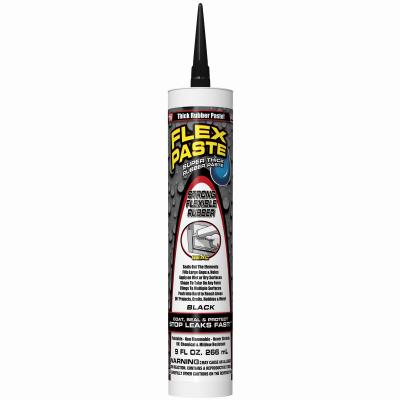 9OZ BLK Flex Paste Tube