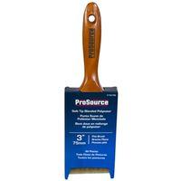 BRUSH FLAT BLENDED POLY 3IN