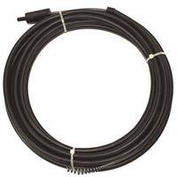 DRAIN SNAKE POWER 1/4X25FT BLK