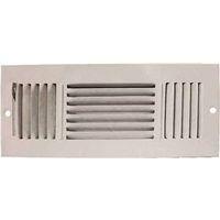 REGISTER SIDEWALL 3WY 12X4 WHT