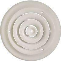 DIFFUSER CEILING ROUND 6IN WHT