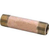 PIPE NIPPLE RD BRASS 1/4X1-1/2