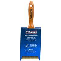 BRUSH FLAT BLENDED POLY 4IN