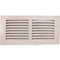 GRILL RETURN AIR 10X4IN WHT