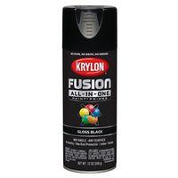 PAINT SPRY GLOSS BLACK 12OZ